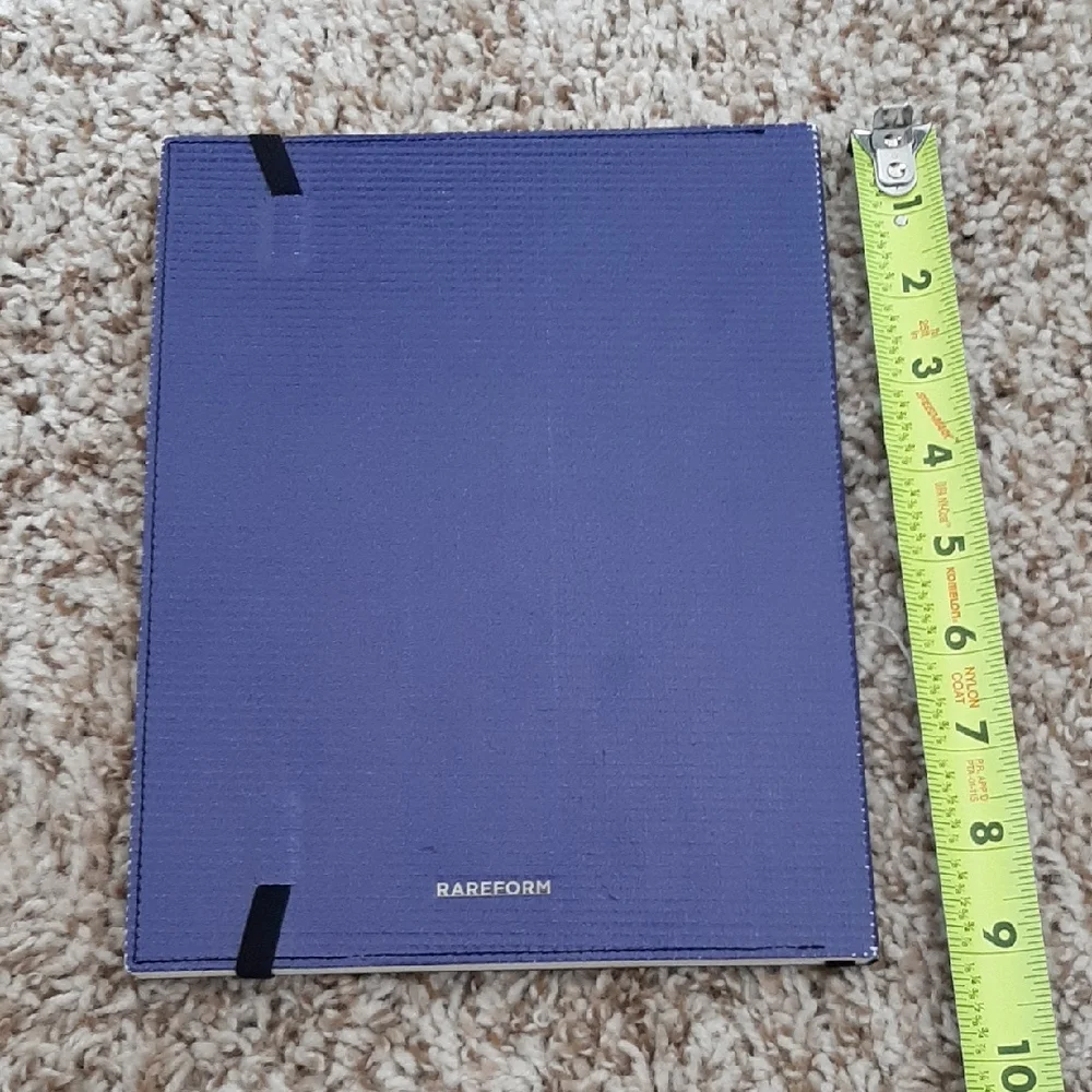 RAREFORM Purple Oliver Notebook